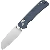 CJRB Lyrid J1953-GY Stonewashed AR-RPM9, Green G10, pocket knife