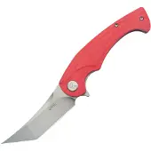 Kubey Scimitar Linerlock Tanto Red