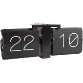 Karlsson Flip Clock No Case - Black - 36X8.5X14CM