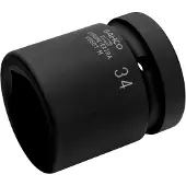 Bahco Iskuhylsy K7806M 1", 34 mm, 6-kulma