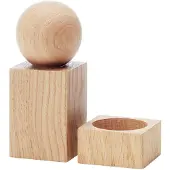 Applicata Twist-maustemylly ja suolakulho Tammi