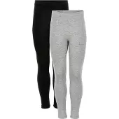 Minymo Basic Leggings (2-Pack) - Black - 92