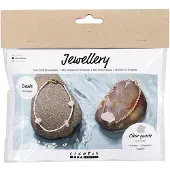 Creativ Company Korut Vuorikristallirannekoru mini askartelusetti