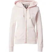 Superdry for woman. W2012477A Essential Logo Zip Sweatshirt light pink (S), Casual, Cotton