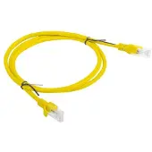 Lanberg patch cable - 1 m - yellow RAL 1016 - Keltainen - 1m