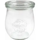 Weck Słoik Tulip 220 ml z pokrywą - op. 12 szt