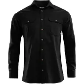 Aclima Men's ReBorn Woolshirt Dark Grey Melange M