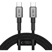 TechProtection Ultraboost DNA USB-C-kaapeli 60W 3A 2m - Iron Grey