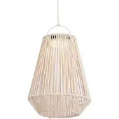 QAZQA Boheemilainen pöytävalaisin beige sis. LED 3-vaihe himmennettävä IP54 aurinkolataus - Duca