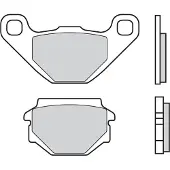 Brembo 07015 Orgaaniset Jarrupalat
