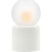 Solstickan Design Globe lämpökynttilälyhty Ø9,5x17 cm Valkoinen