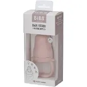 BIBS Vauvan Ruokinta Blush Blush One Size Silicone Vaaleanpunainen One Size 4 M+ Pojat, Tytöt