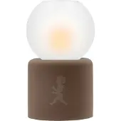 Solstickan Design Globe lämpökynttilälyhty Ø9,5x17 cm Ruskea