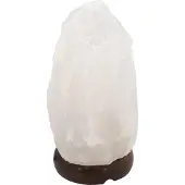 Globo Stone-suolakristalli-pöytälamppu, valkoinen Stone, Valkoinen/opaali, Olohuone/ruokailutila, Puu
