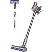 Dyson V8 Advanced, 2-in-1-varsi-imuri, Pussiton, Nikkeli, Hopea, Kuiva, Sykloninen, Matto, Kovat lattiapinnat, Puulattia (492636-01)