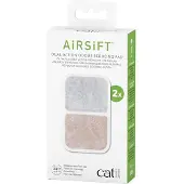 Catit Design Jumbo -kissanvessa - 2 kpl Airsift -vaihtosuodattimia