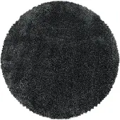 Adana Carpets matto Fluffy harmaa 3500 120x120 cm
