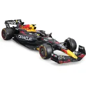 Bburago RedBull F1 RB19 1:18 Pérez 23, Urheiluauton pienoismalli, Esikoottu, 1:18, RedBull F1 RB19, Ei sukupuolirajoitusta, Metalli, Muovi