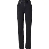 Calvin Klein Jeans High Rise Straight Ck Essential - Black - 24 x 34