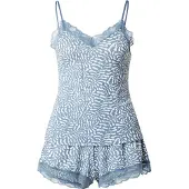 Hunkemoller Pj Cami Short Viscose - Blue - L