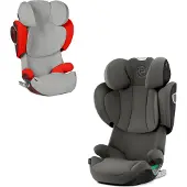 Cybex Solution T ja kesäpäällinen (pkt) Plus Sepia Black