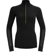 Devold Wool Mesh 190 Zip Neck Wmn Caviar - XL