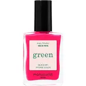 Manucurist Paris Green Nail Polish Neon Pink 15ml