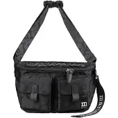 Marimekko Sling Bag M Unikko - Black - ONE SIZE