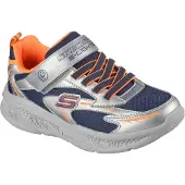 SKECHERS Meteor-Lights Glow-Strider - Silver - 30