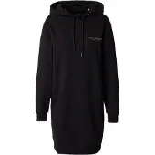 Armani Exchange for woman. XW001453AF10830MC021 Black sweatshirt dress (M), Casual, Cotton, Long sleeve