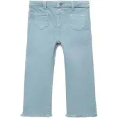 Mango Frayed Low-Rise Skinny Jeans - Grey - 2-3