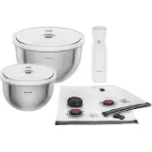 Zwilling Fresh&Save Bowl Vakuum Starter-Set 9.tlg. Edelstahl
