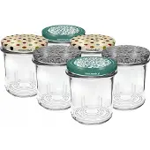 Hobby Hall Lasipurkki kierrekorkilla ja TO fi82/6 346ml - 6 kpl