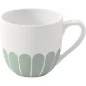 Villeroy & Boch Fleur espressokuppi 7 cl White-green