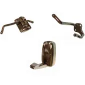 Goldenship 2 Bar Mobeable Hook Ruskea