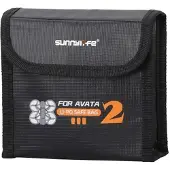 Sunnylife Akkulaukku DJI Avata 2:lle (3 akulle)