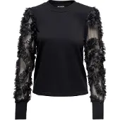 JDY Jdyfairview Life L/S Sweat Jrs Noos - Black - M