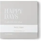 Printworks Photo Album - Happy Days - Beige - 24.5X 5.0X 24.5CM