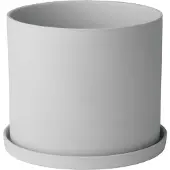 Blomus Herb Pot - Ø 15 Cm - Nona - Micro Chip - Grey - L 15CM