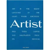 Printworks Frame book - Great Art Blue