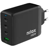 Nilox NXGANUSBC100 - Laturi, Musta