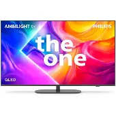 Philips The One 43PUS9010/12 43" 4K QLED Titan OS TV, 144 Hz, Dolby Vision, HDR10+