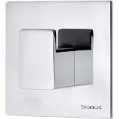 Blomus Menoto itsekiinnittyvä koukku 6 x 6 cm Kiillotettu ruostumaton teräs