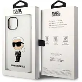 Karl Lagerfeld Klhcp14msnikbch Iphone 14 Plus15 Plus 6.7 Silicone Ikonik Puhelinkotelo