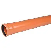 Wavin 200 x 2000 mm PVC-viemäriputki muhvilla, luokka S SN8, EN1401