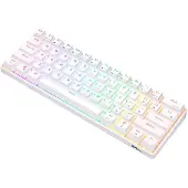 Royal Kludge RK61 RGB mechanical keyboard, red switch (white) (QWERTY)