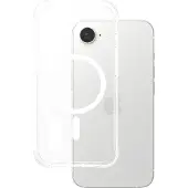 PanzerGlass CARE by  Samba Case Transparent w. White Qi Compatible iPhone 17e | 16e, Suojus, Apple, Apple - iPhone 16e, Apple - iPhone 17e, Läpinäky (CRRFLCMG29845)