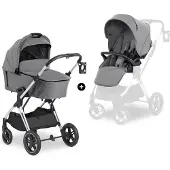 Hauck Vision Melange Harmaa rattaat 2-in-1