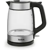 Tefal Sähkökannu - - KI605830 - Musta lasi - 1,7L - 2200W - Irrotettava suodatin