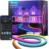 Govee RGBIC Outdoor Neon Strip Lights valonauha, 10 m